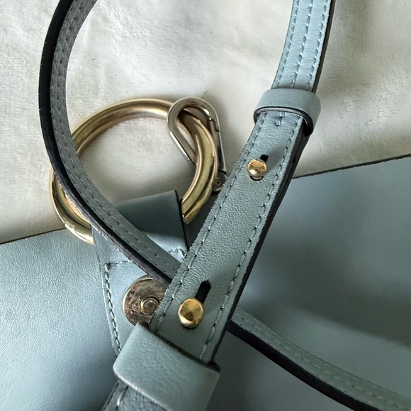 Chloe Faye Shoulder Bag (Blue) - Picture 15 of 16